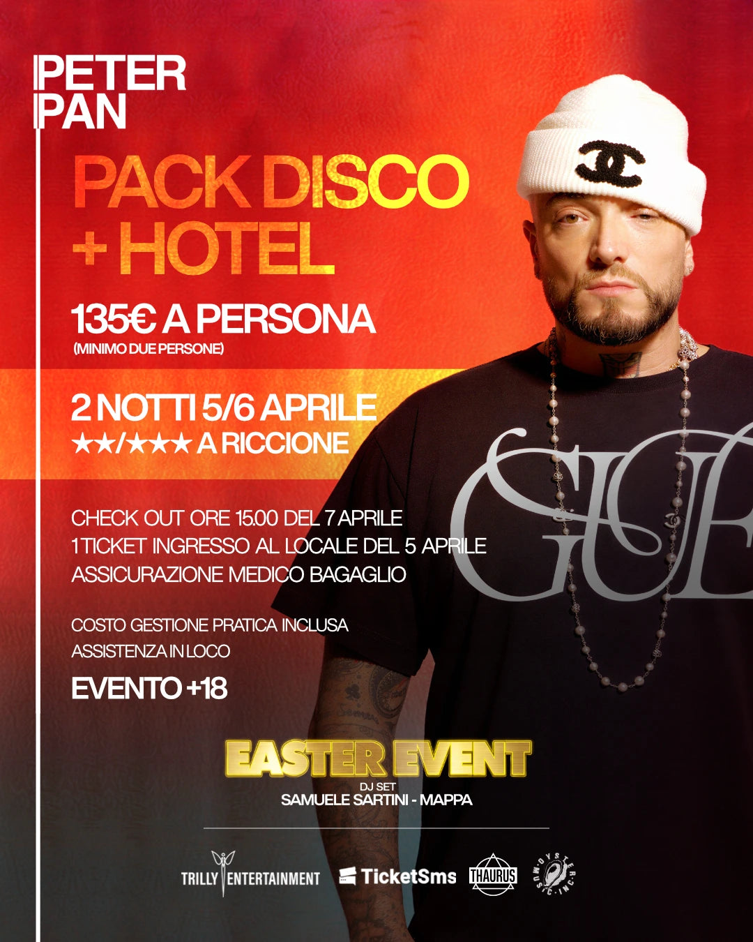 Peter Pan – Pasqua 2026 con Gué Pequeno